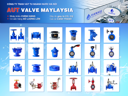 Chuyên nhập khẩu và phân phối Van gang AUT, phụ kiện gang